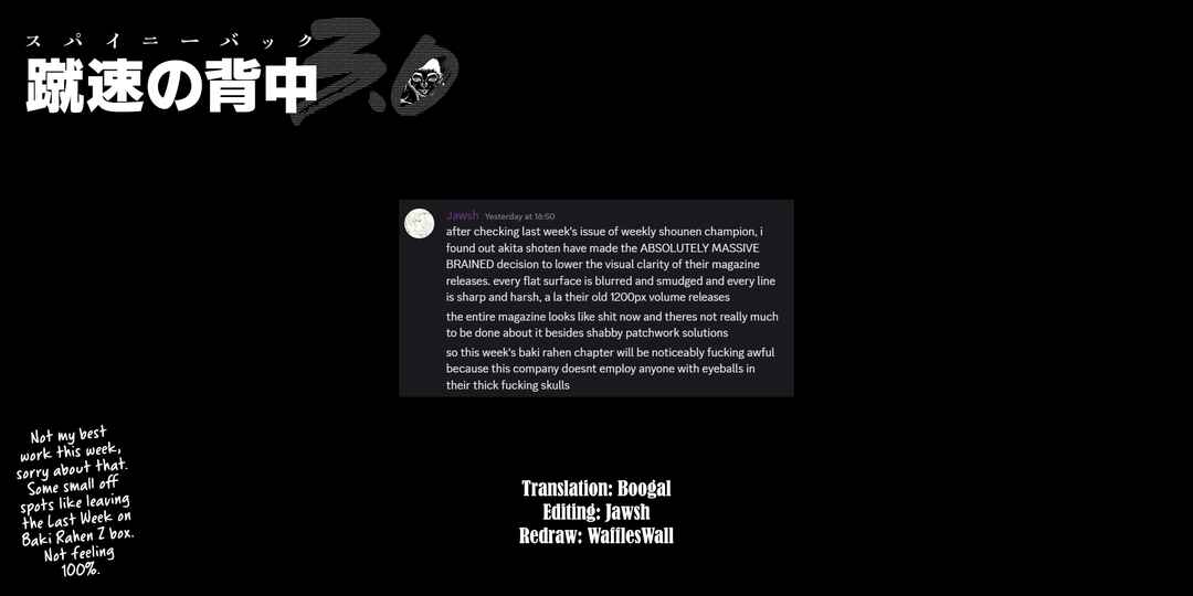 Read Baki Rahen EN Manga Online