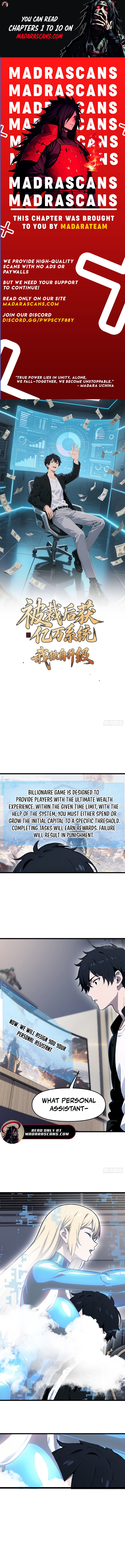 Read Bei Caiyuan Hou Huo Yiwan Xitong, Wo Duzi Shengji EN Manga Online