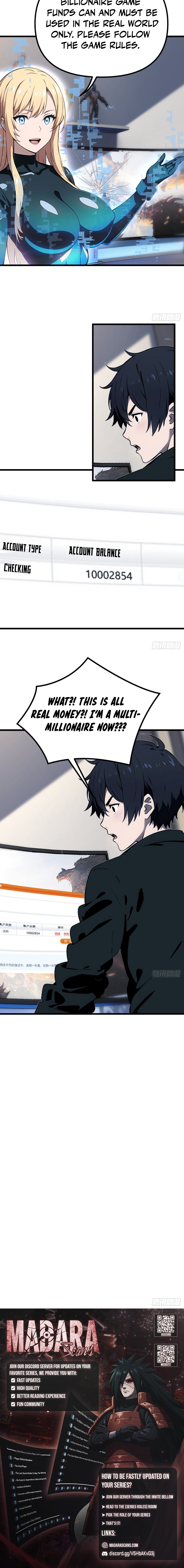 Read Bei Caiyuan Hou Huo Yiwan Xitong, Wo Duzi Shengji EN Manga Online