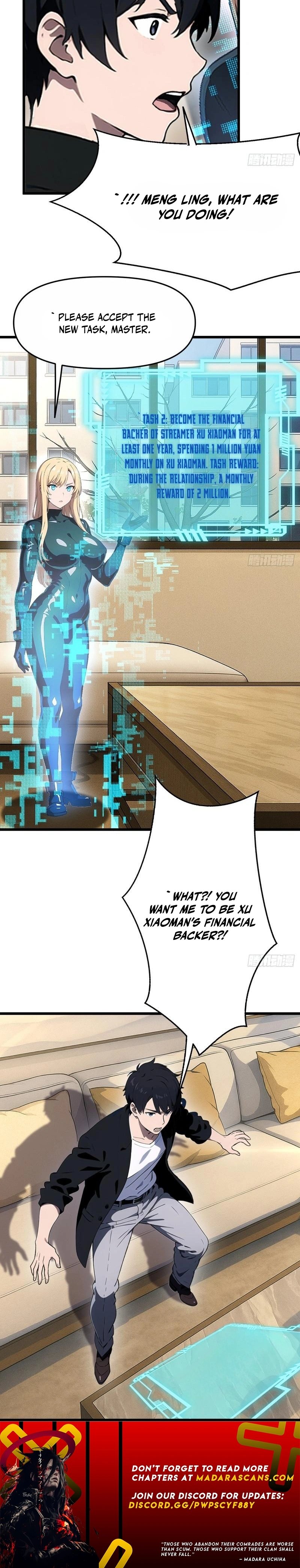 Read Bei Caiyuan Hou Huo Yiwan Xitong, Wo Duzi Shengji EN Manga Online