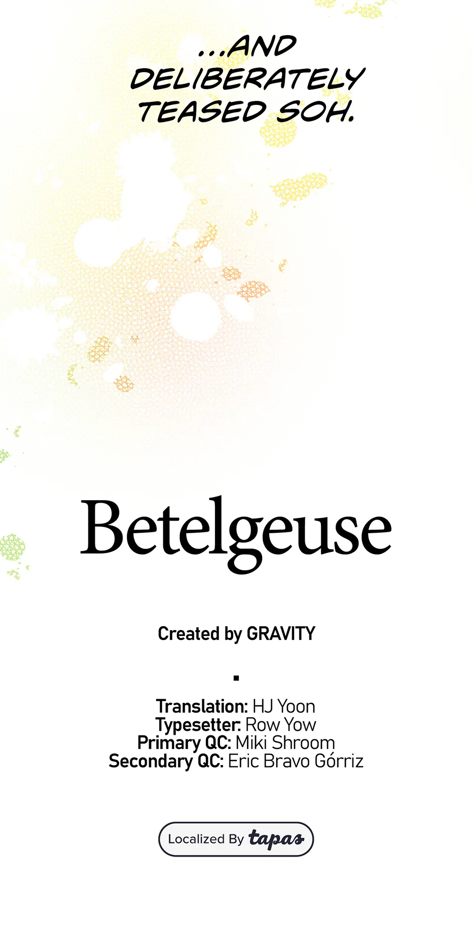 Read Betelgeuse EN Manga Online
