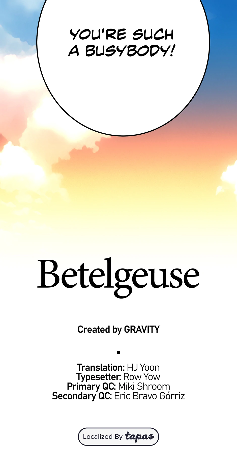 Read Betelgeuse EN Manga Online