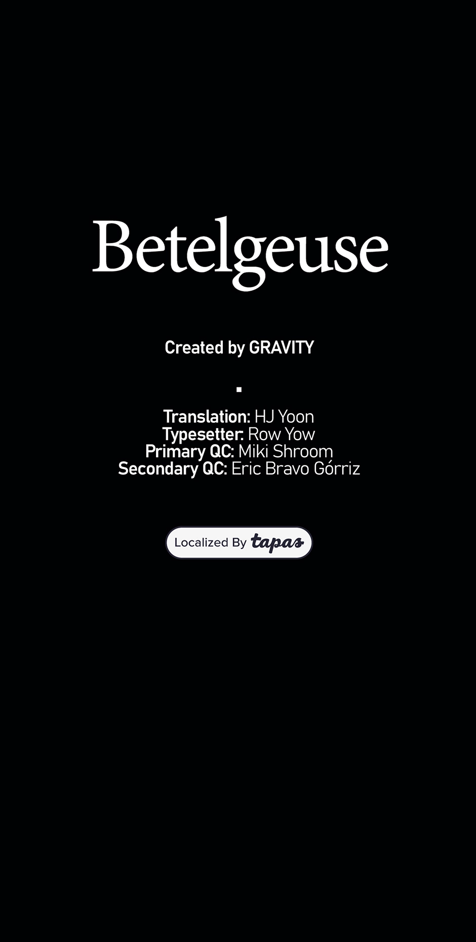 Read Betelgeuse EN Manga Online