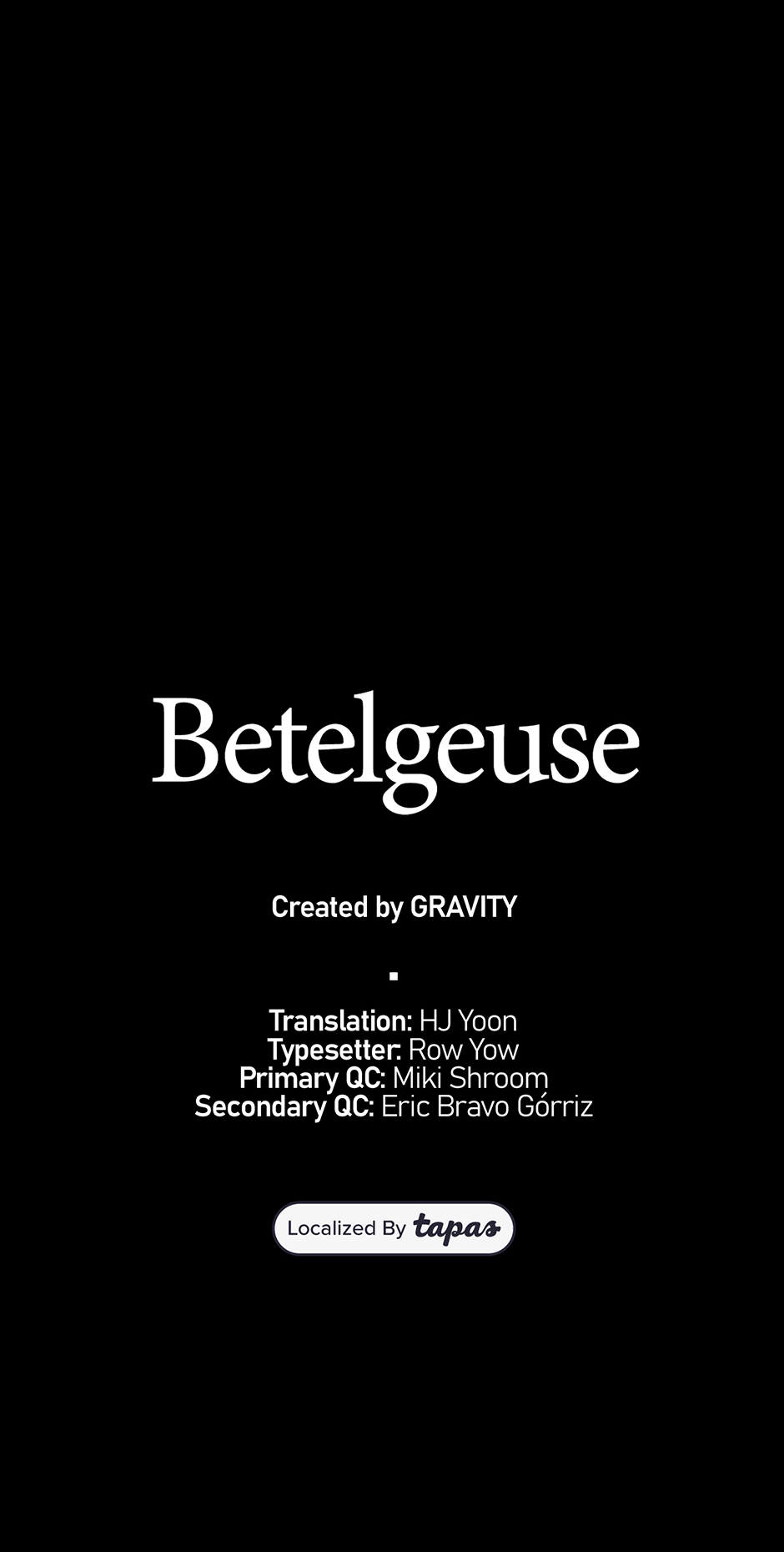 Read Betelgeuse EN Manga Online