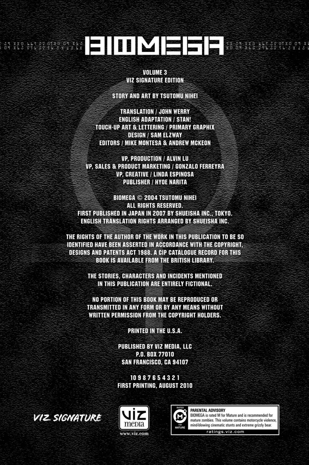 Read Biomega EN Manga Online