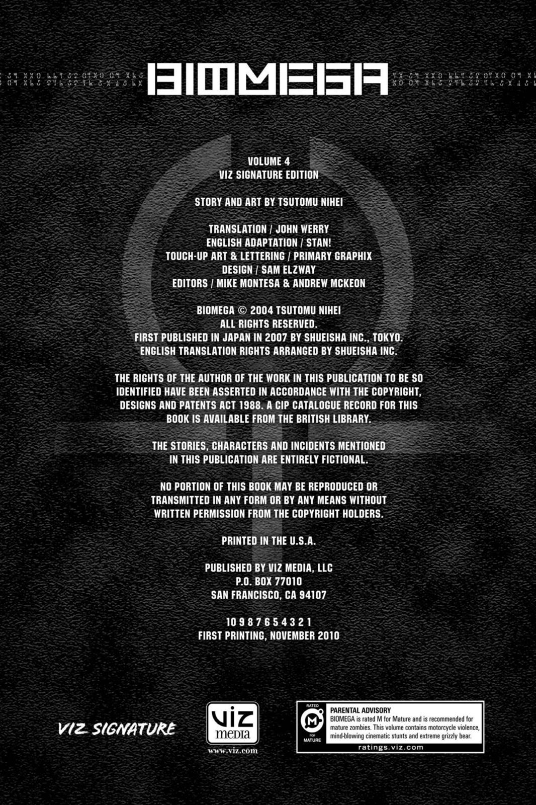 Read Biomega EN Manga Online