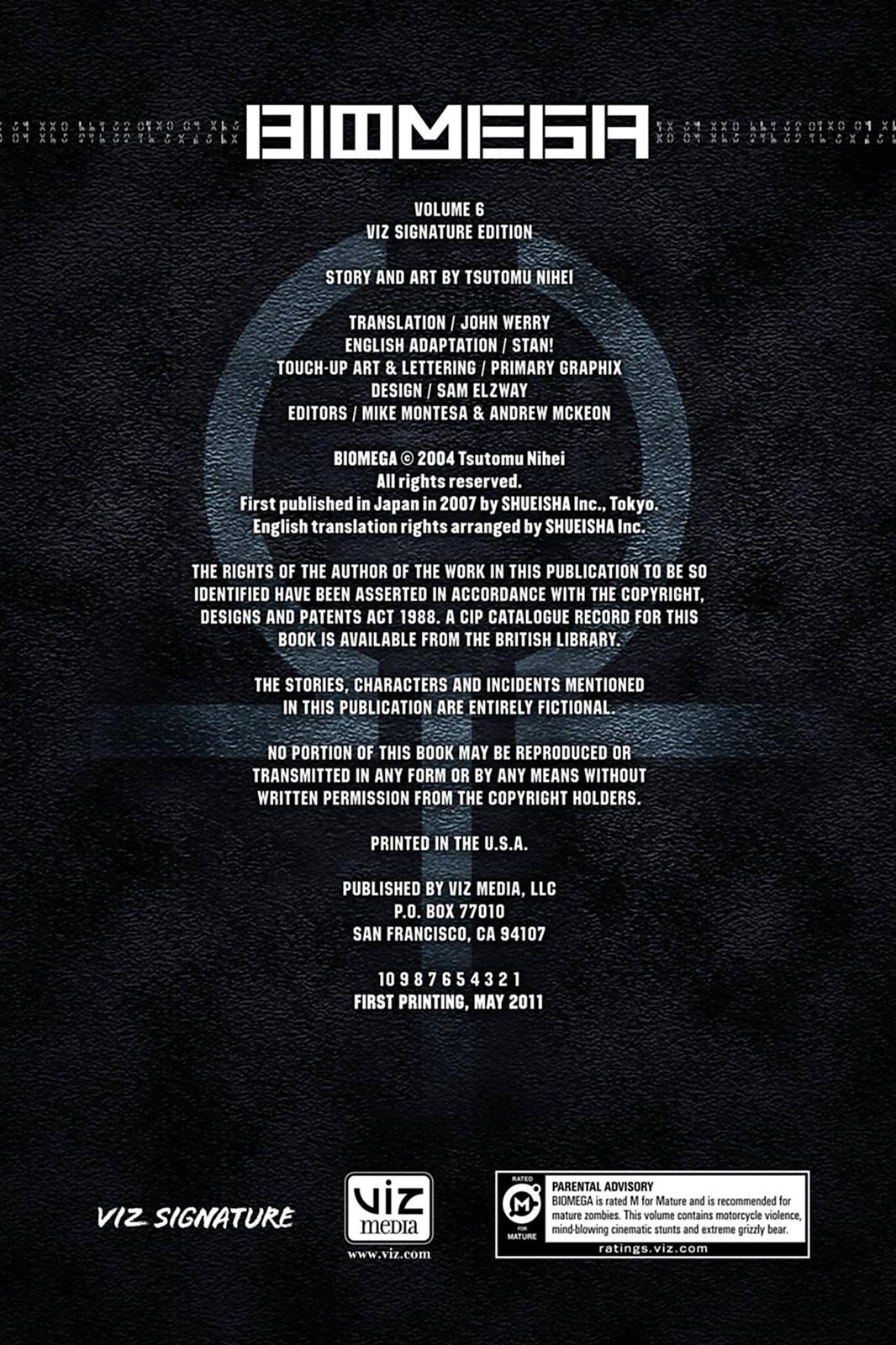 Read Biomega EN Manga Online