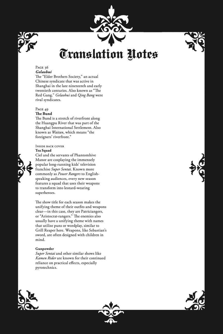 Read Black Butler EN Manga Online