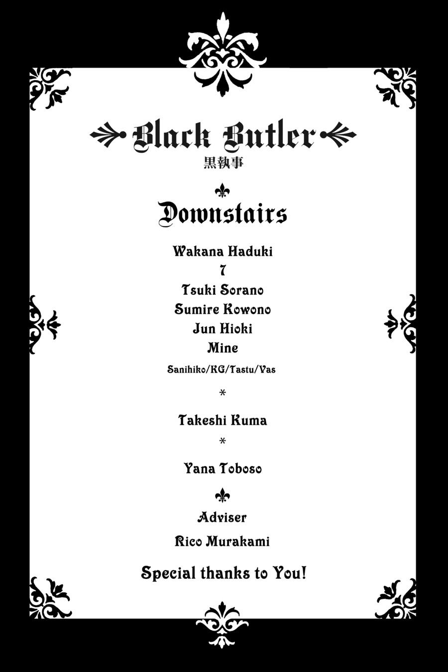 Read Black Butler EN Manga Online