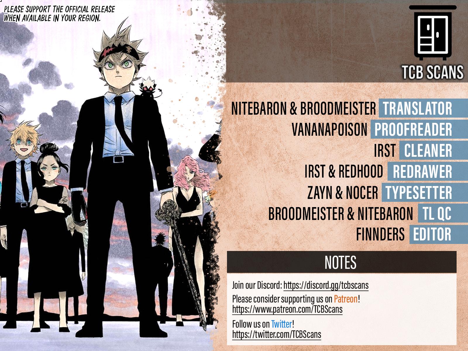 Read Black Clover EN Manga Online