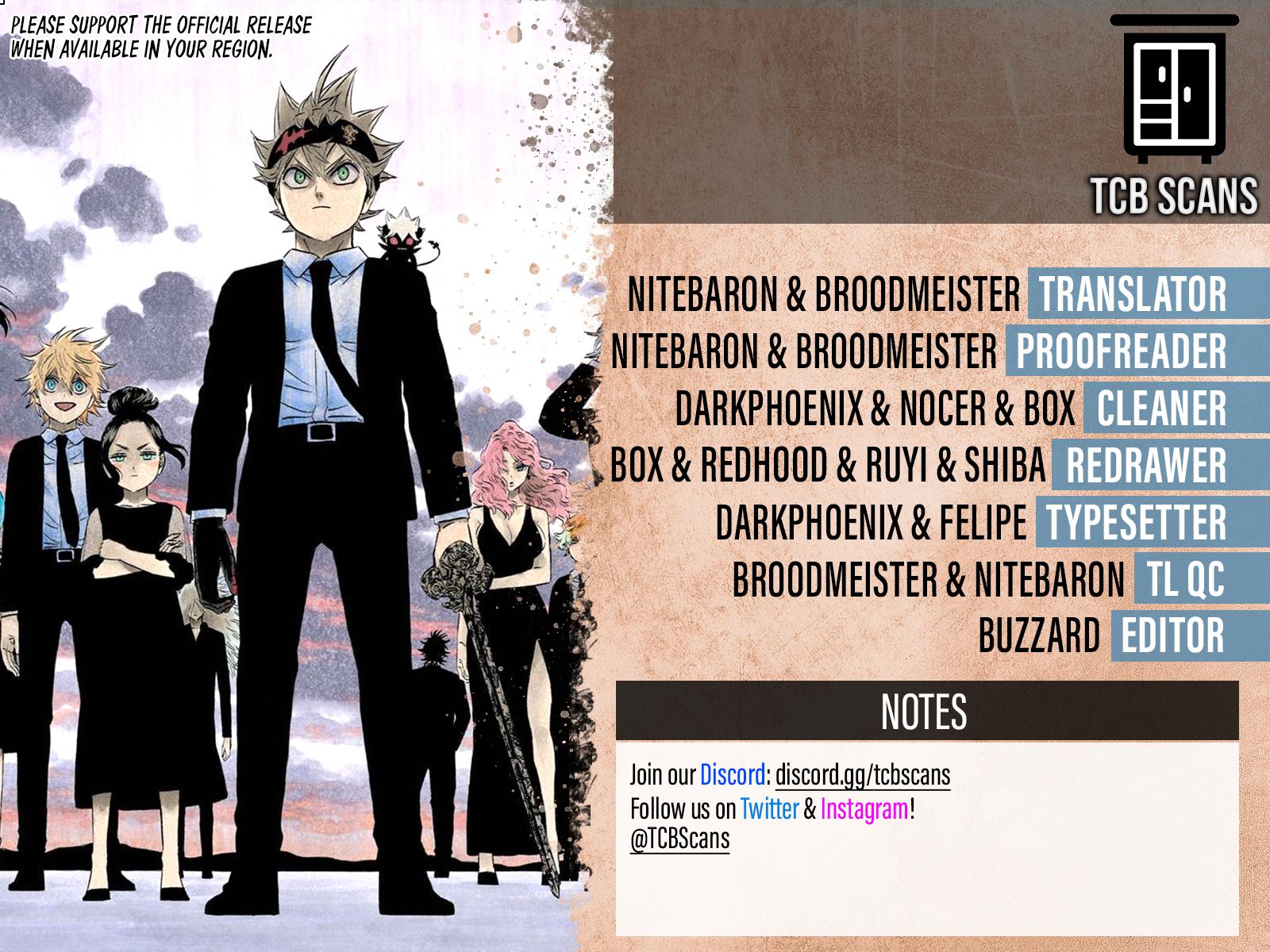 Read Black Clover EN Manga Online