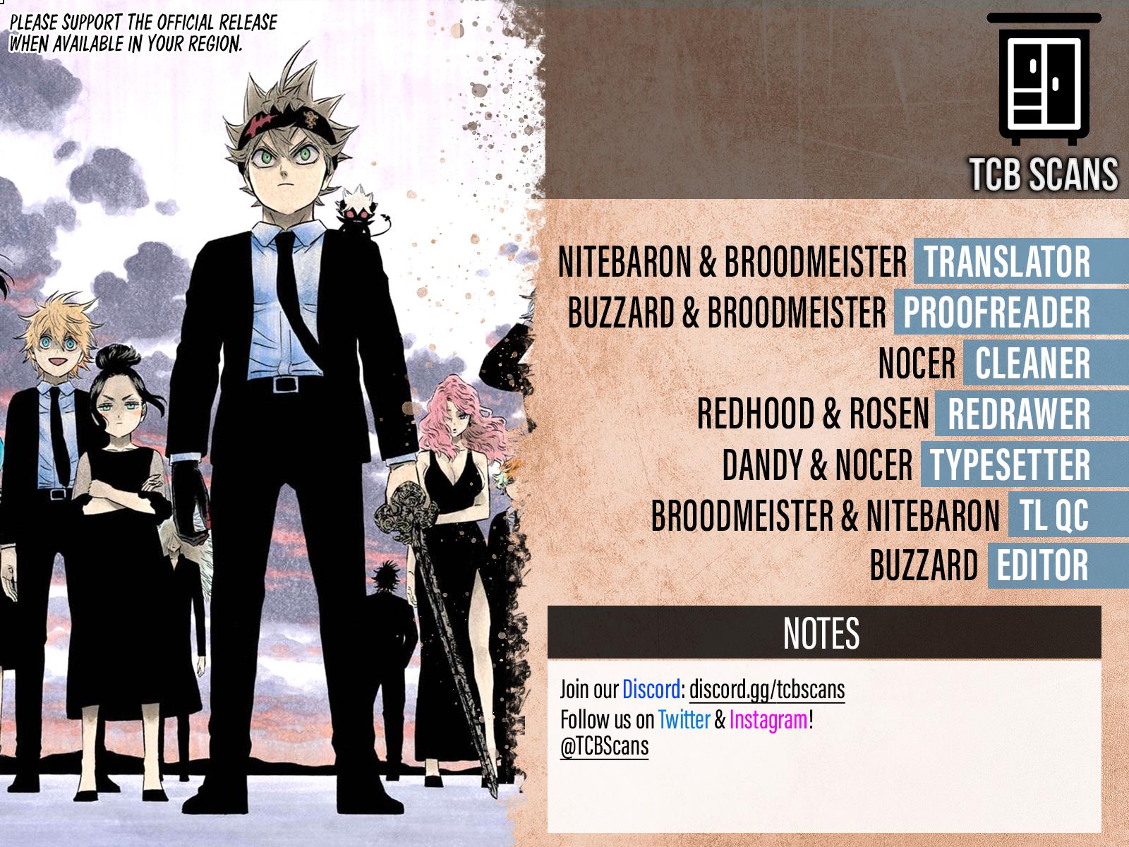 Read Black Clover EN Manga Online
