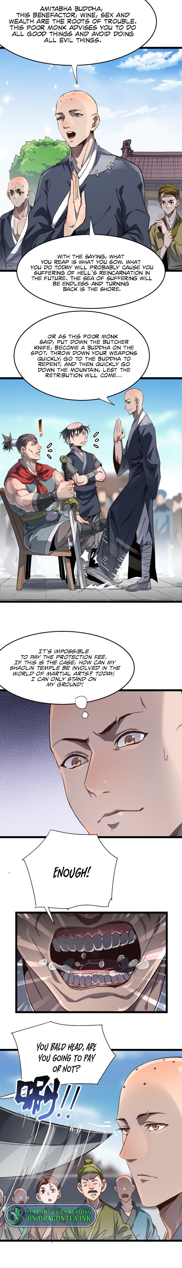 Read Dazao Yi Jie Zui Qiang Shaolin Si EN Manga Online