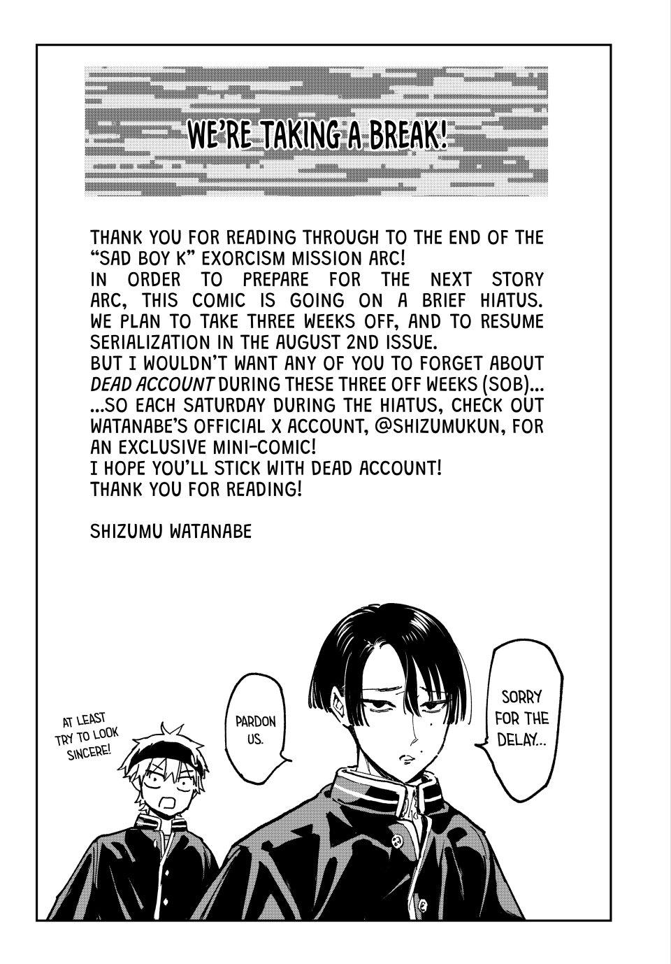 Read Dead Account EN Manga Online