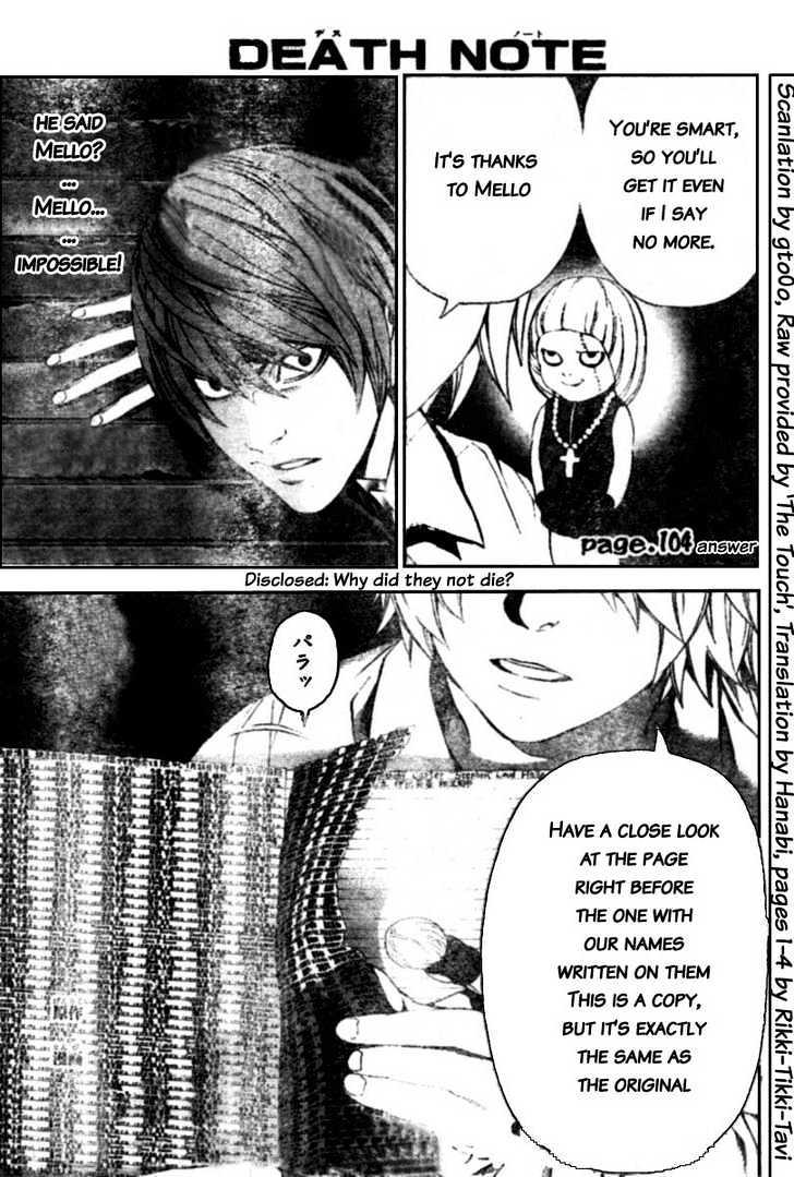 Read Death Note EN Manga Online