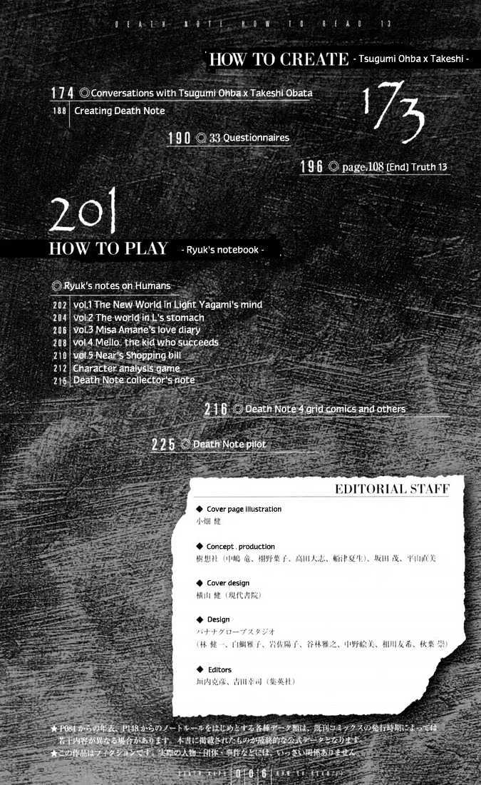 Read Death Note EN Manga Online