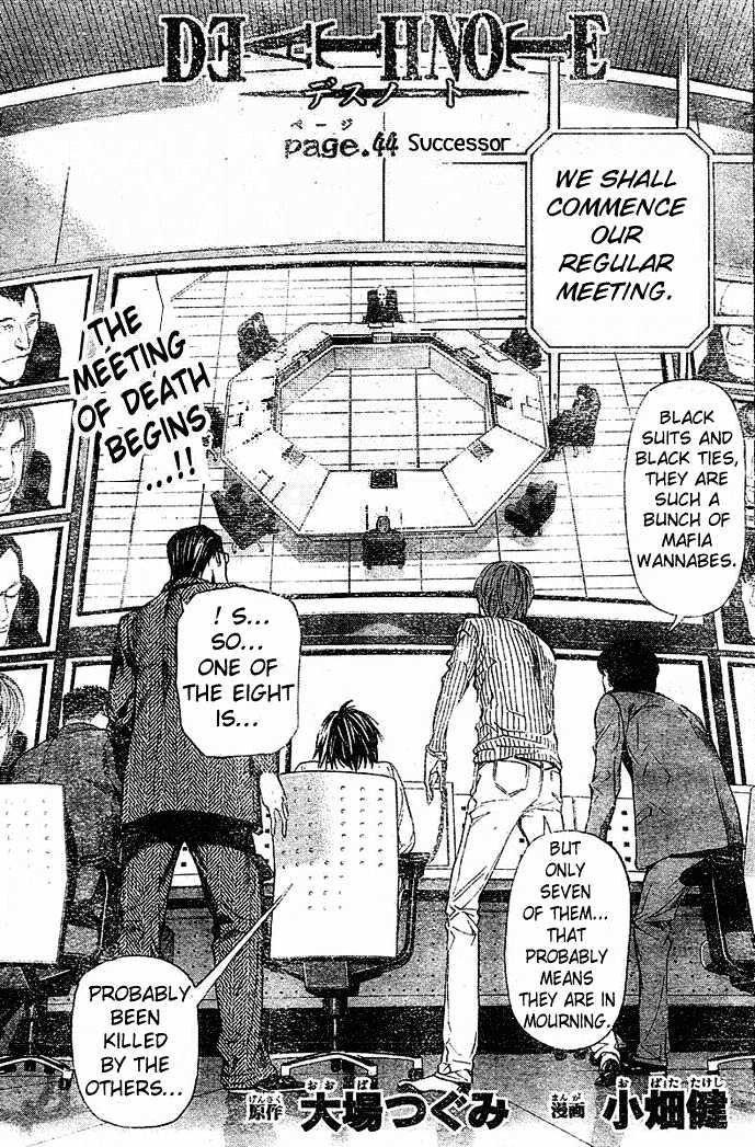 Read Death Note EN Manga Online