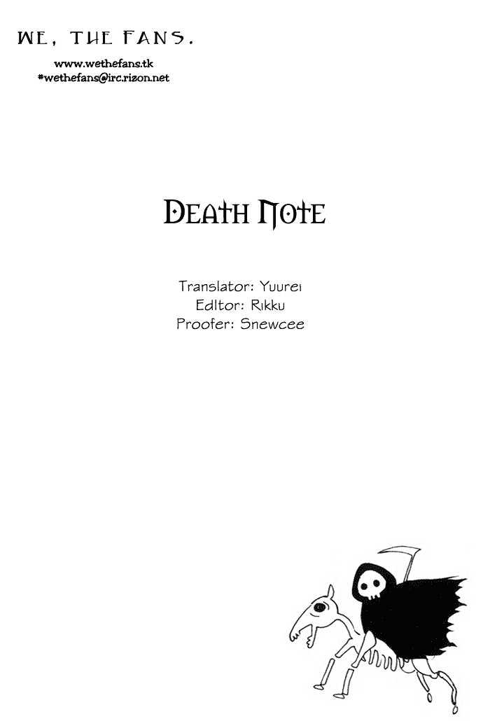 Read Death Note EN Manga Online
