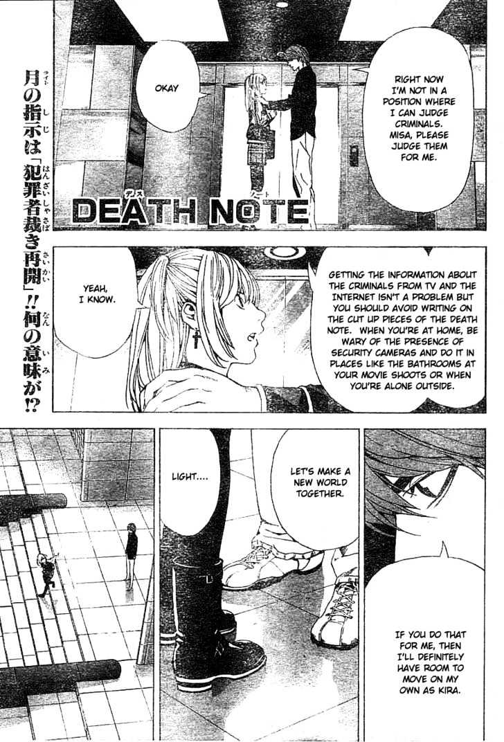 Read Death Note EN Manga Online