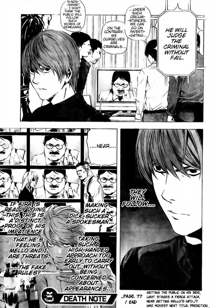 Read Death Note EN Manga Online