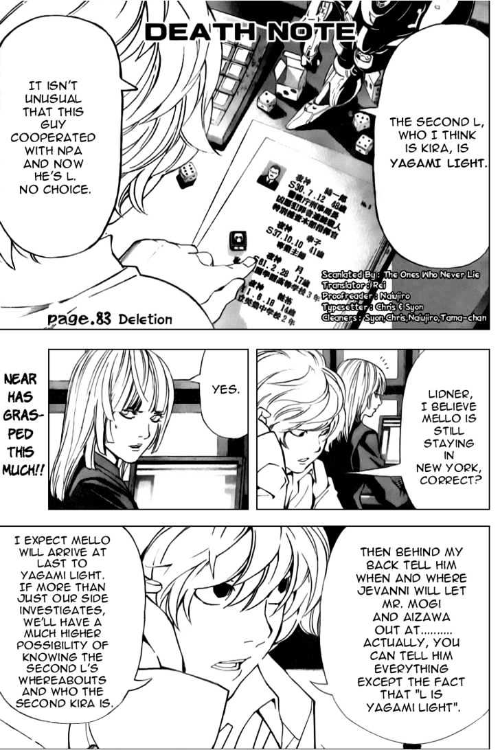 Read Death Note EN Manga Online