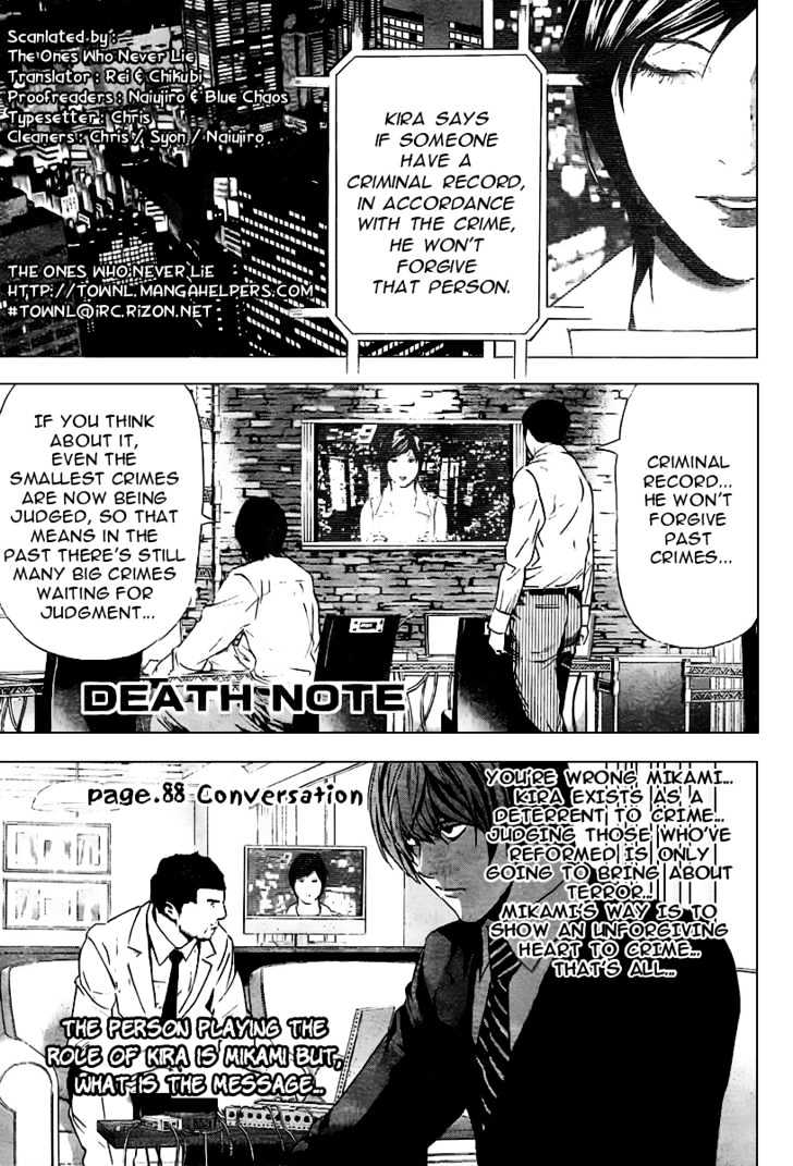 Read Death Note EN Manga Online