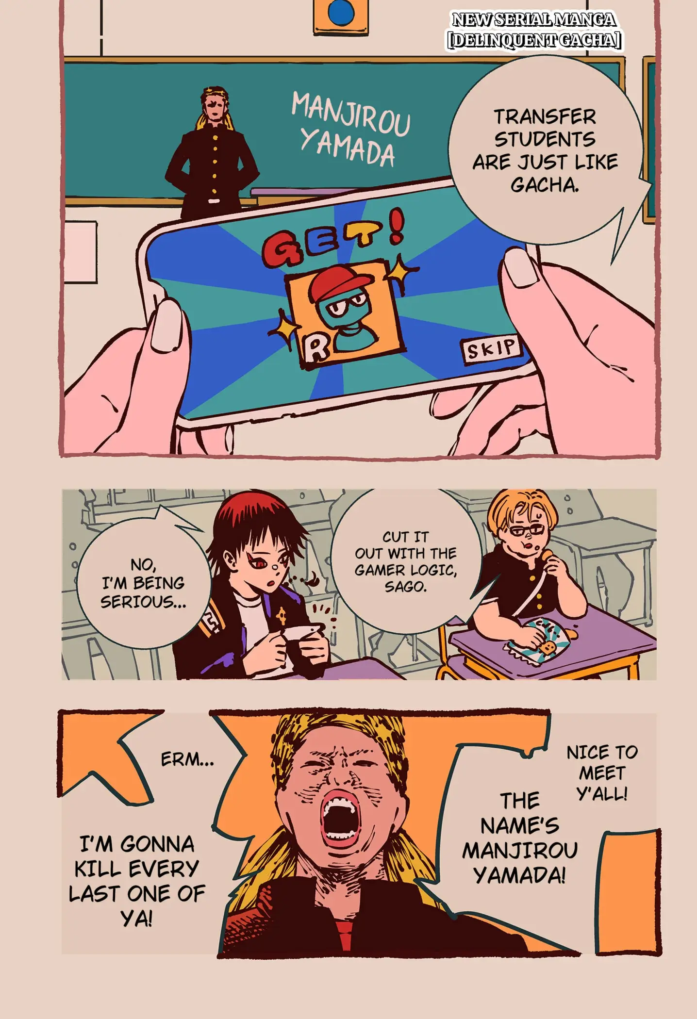 Read Delinquent Gacha EN Manga Online