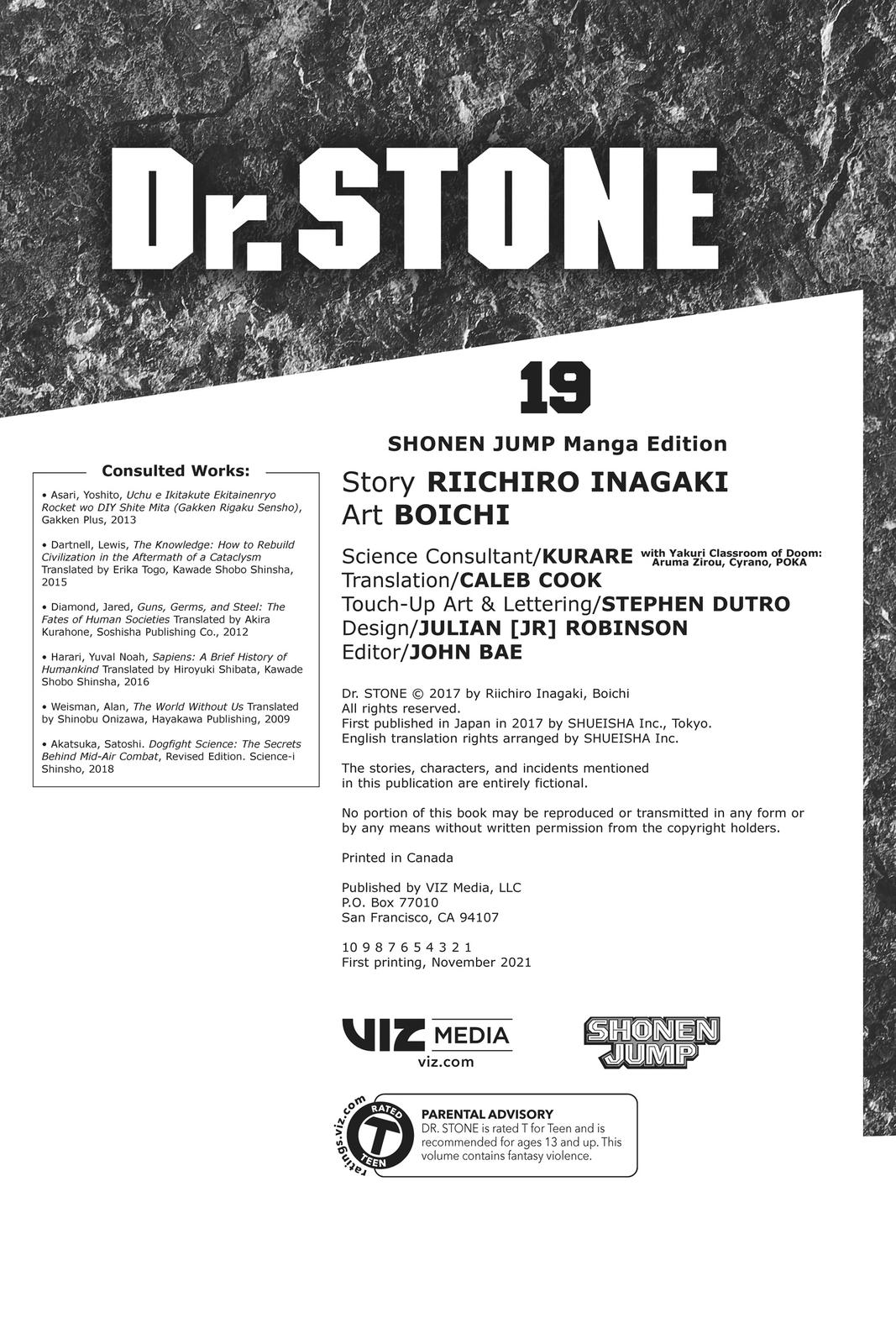 Read Dr. STONE EN Manga Online