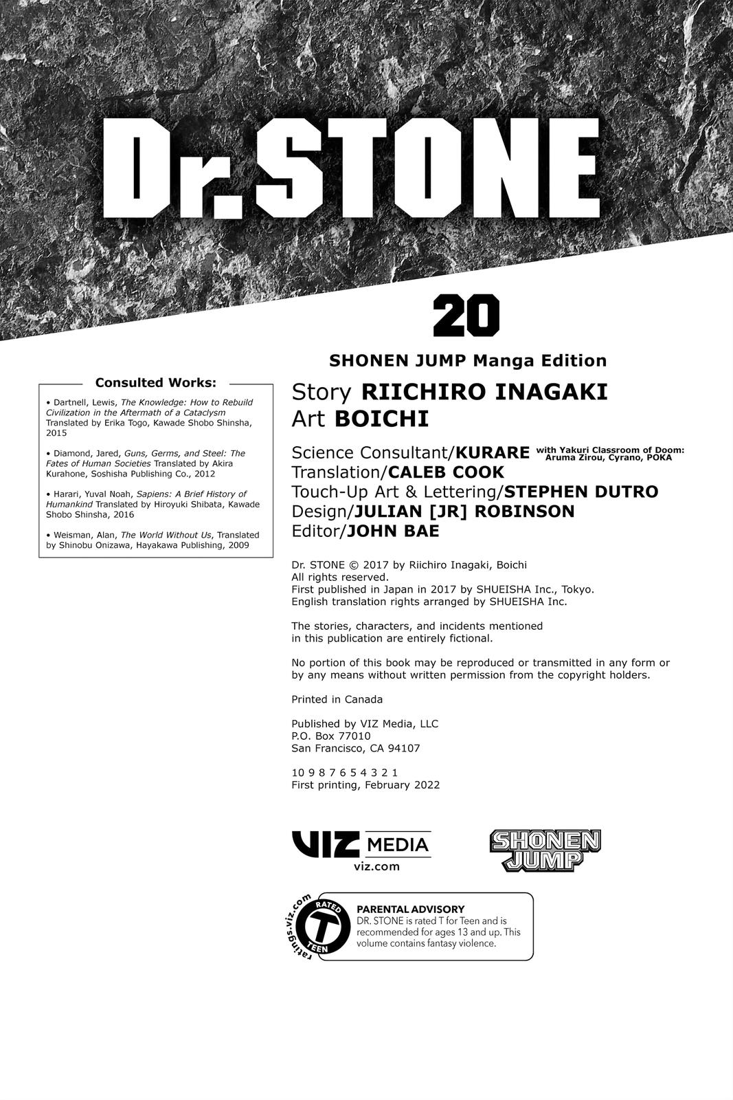 Read Dr. STONE EN Manga Online