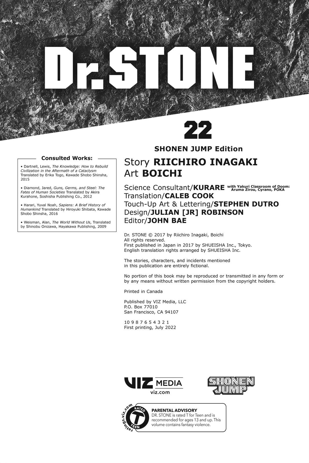 Read Dr. STONE EN Manga Online