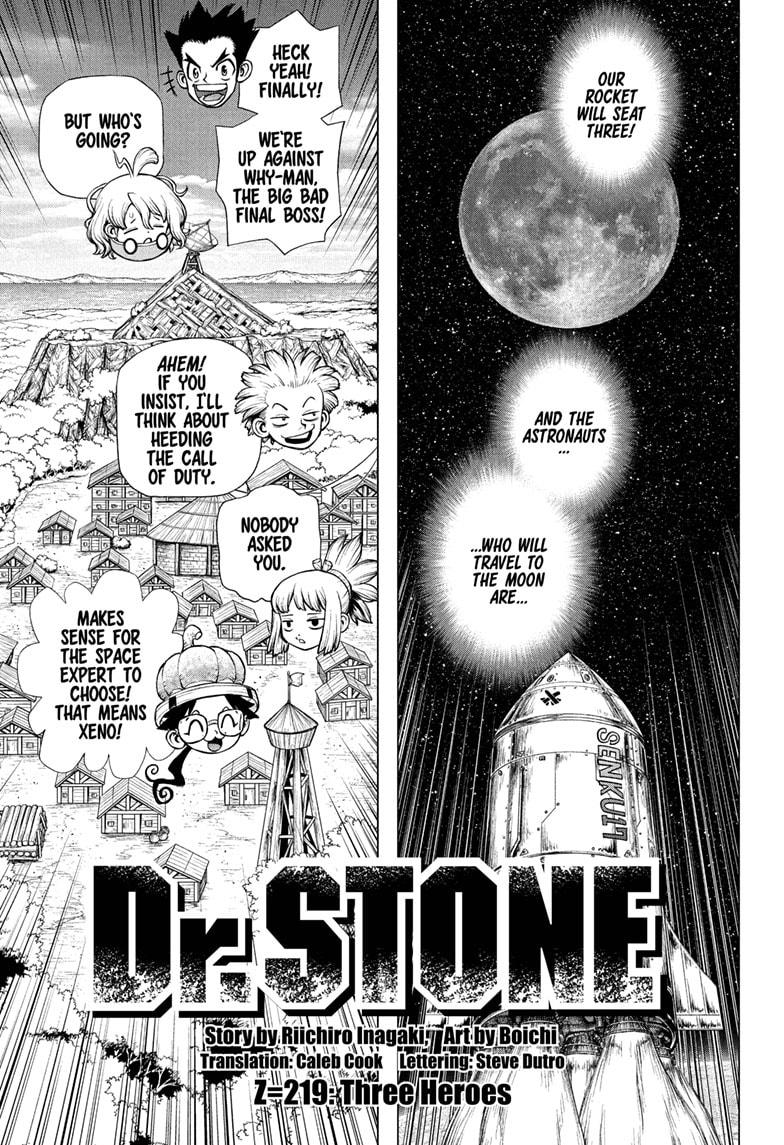 Read Dr. STONE EN Manga Online