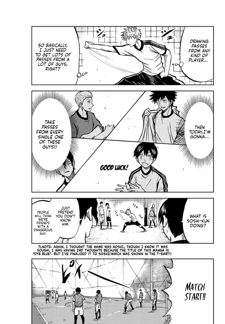 Read Dye Blue, Even If You Die EN Manga Online