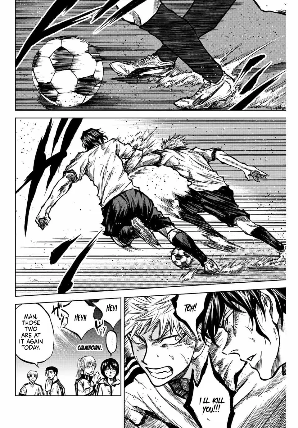 Read Dye Blue, Even If You Die EN Manga Online