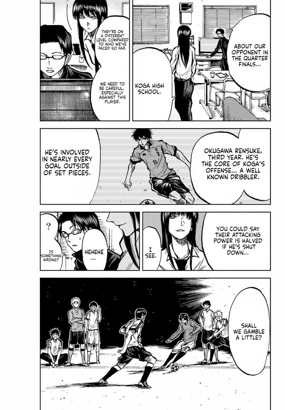 Read Dye Blue, Even If You Die EN Manga Online