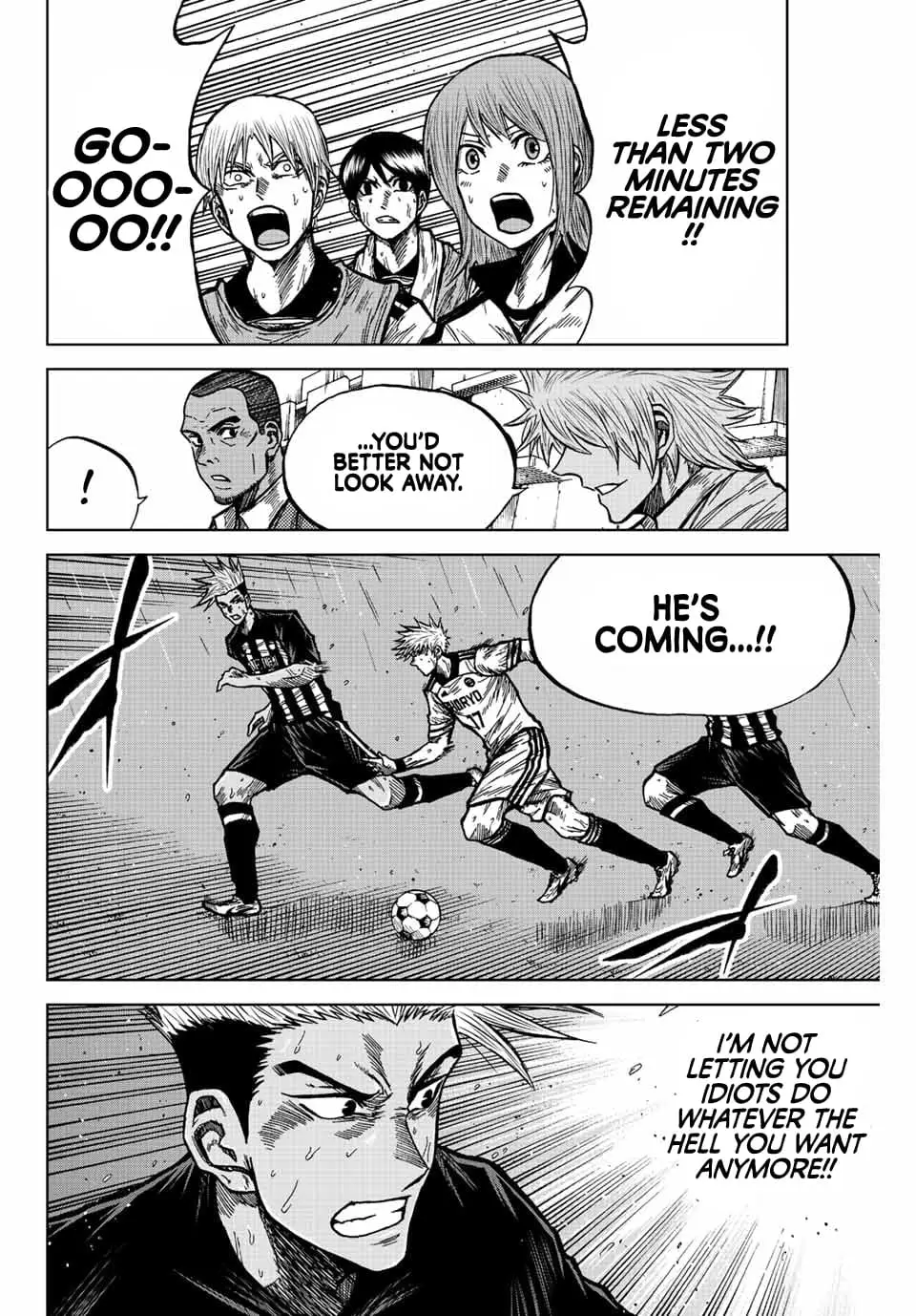 Read Dye Blue, Even If You Die EN Manga Online