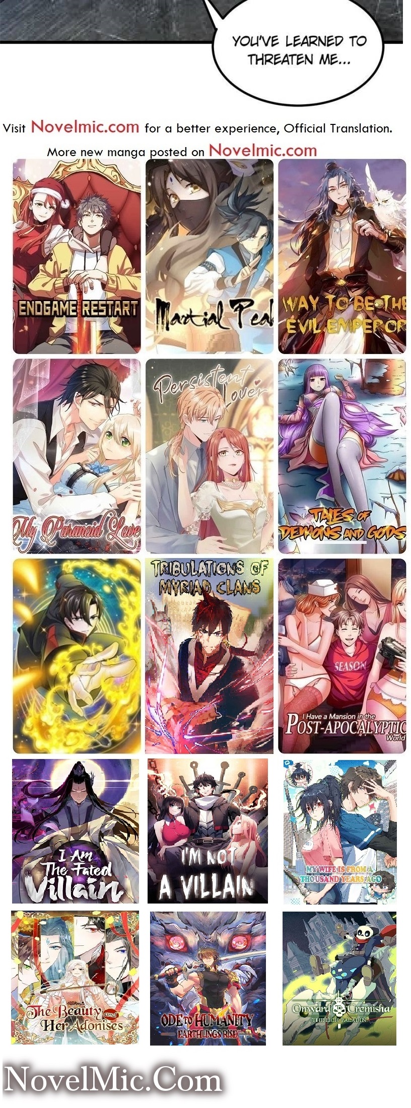 Read Endgame Restart EN Manga Online