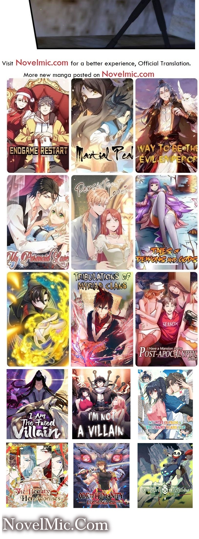 Read Endgame Restart EN Manga Online