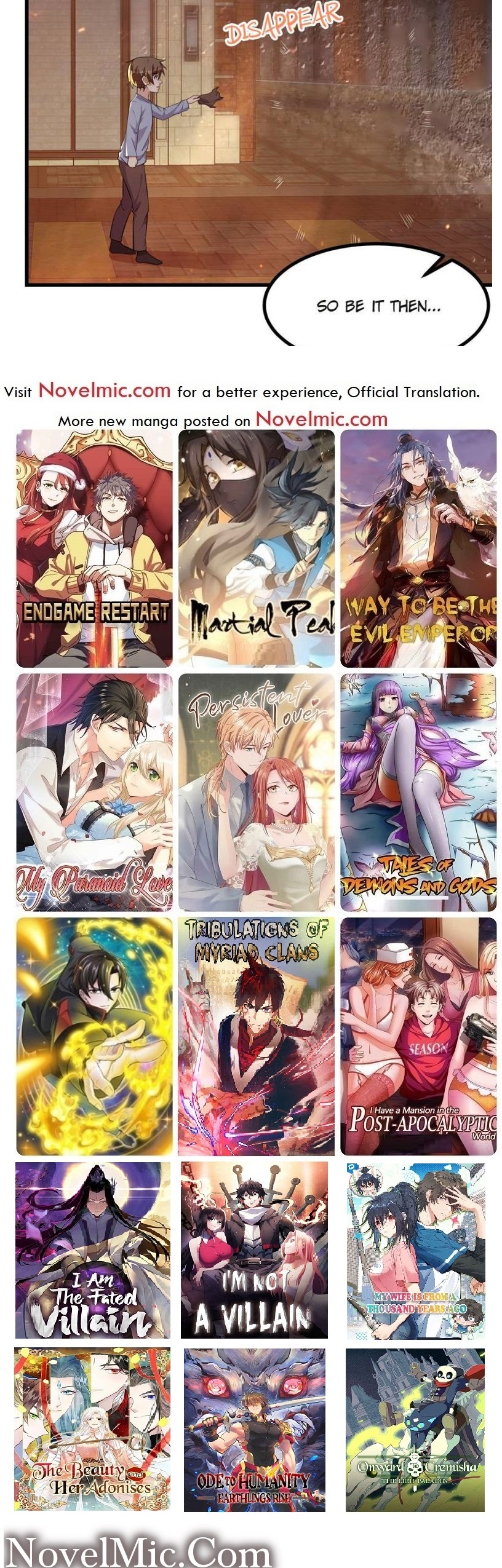 Read Endgame Restart EN Manga Online