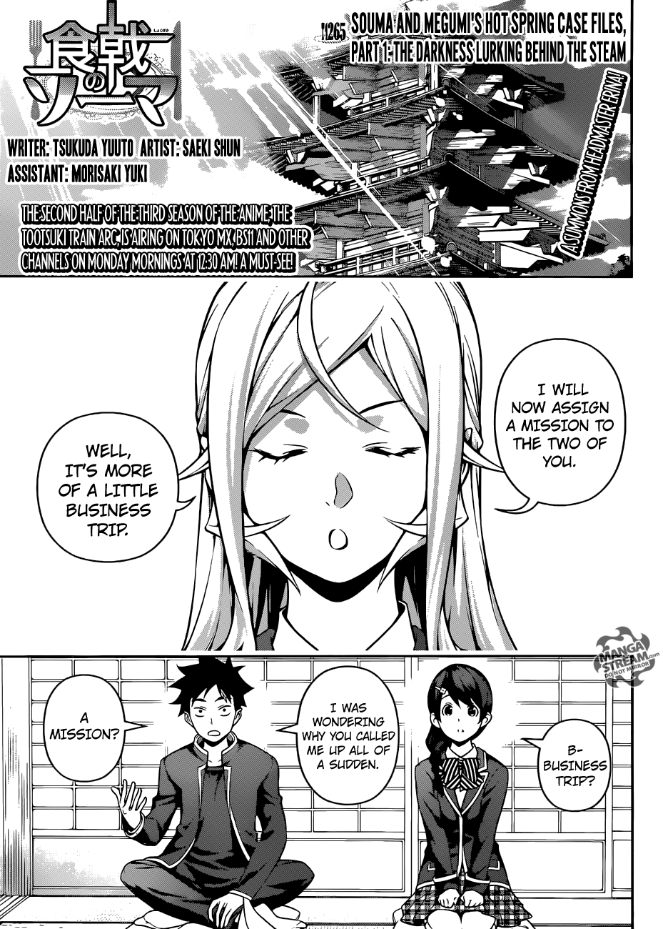 Read Food Wars! Shokugeki no Soma EN Manga Online