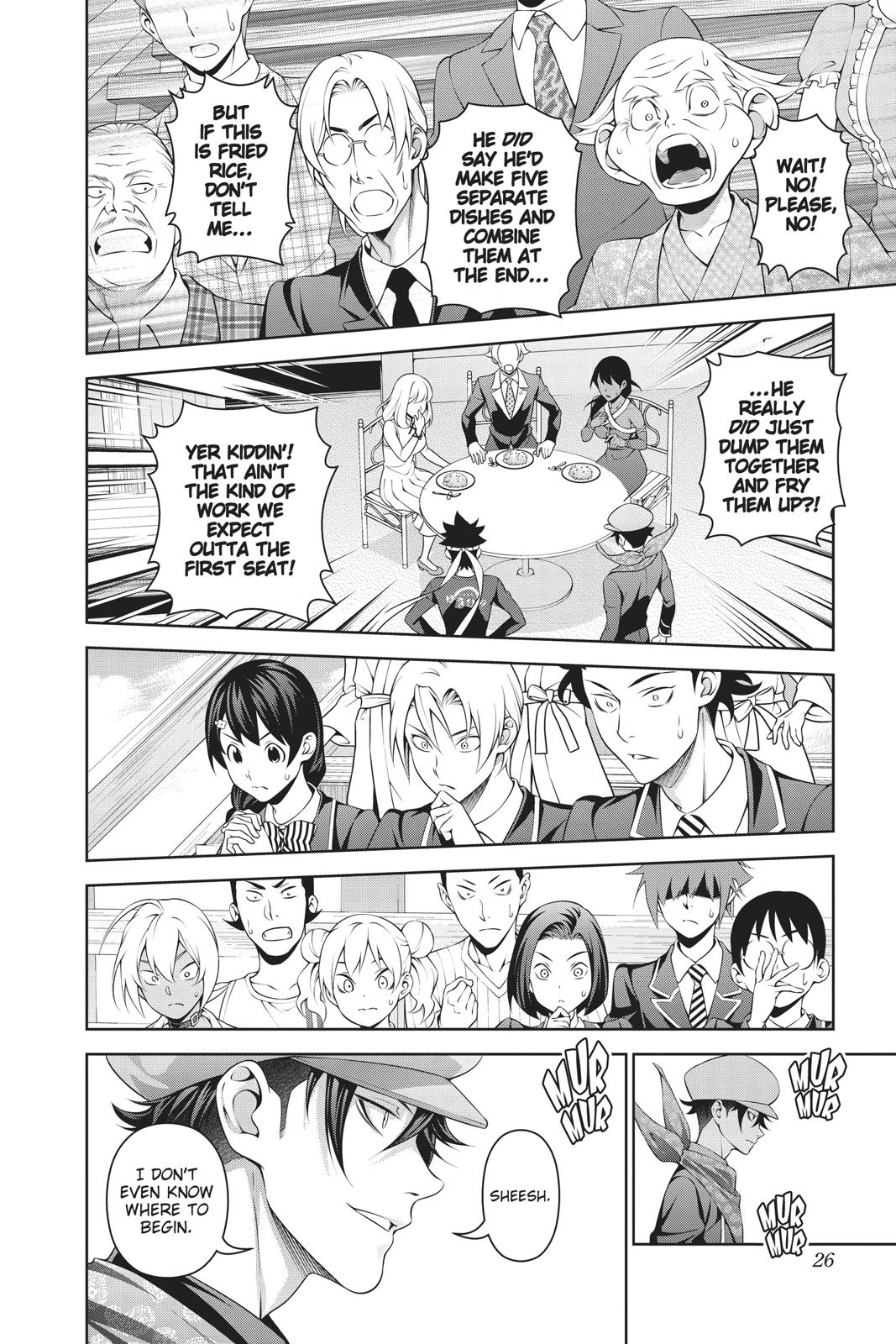 Read Food Wars! Shokugeki no Soma EN Manga Online