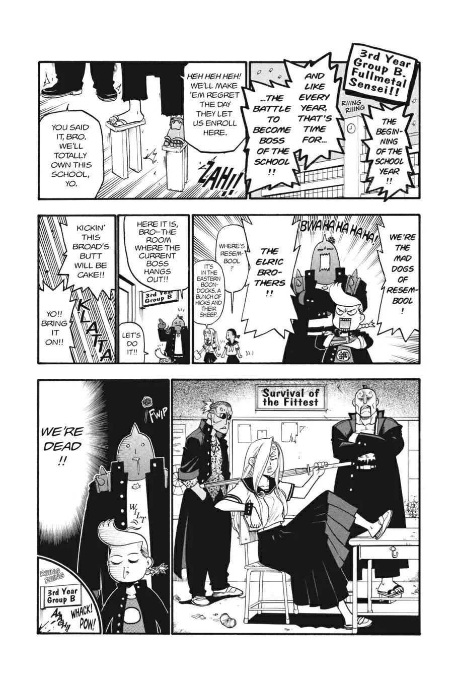 Read Fullmetal Alchemist EN Manga Online