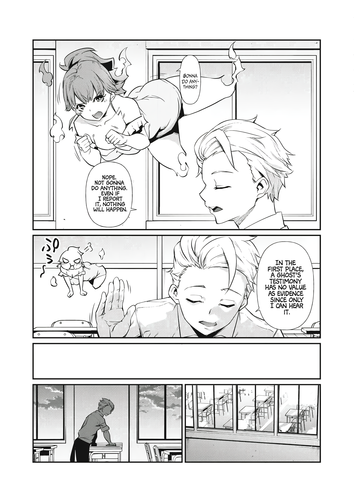 Read Hacking Ghost Karada ni shika Kachi no Nai Gakuen EN Manga Online