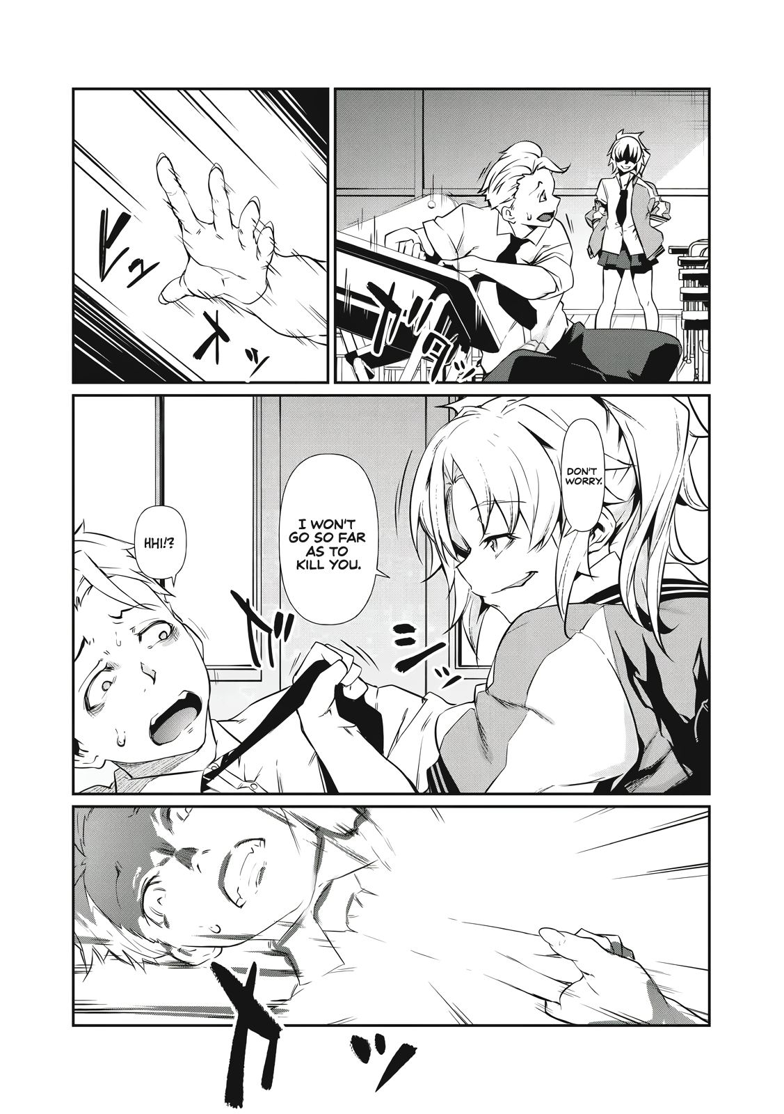 Read Hacking Ghost Karada ni shika Kachi no Nai Gakuen EN Manga Online