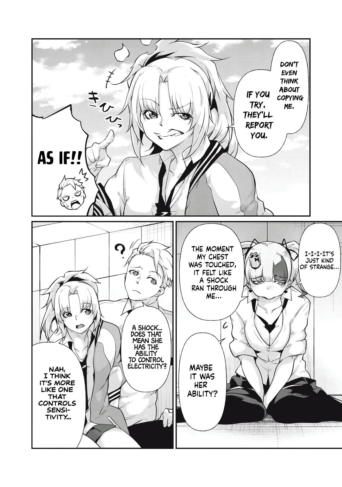 Read Hacking Ghost Karada ni shika Kachi no Nai Gakuen EN Manga Online