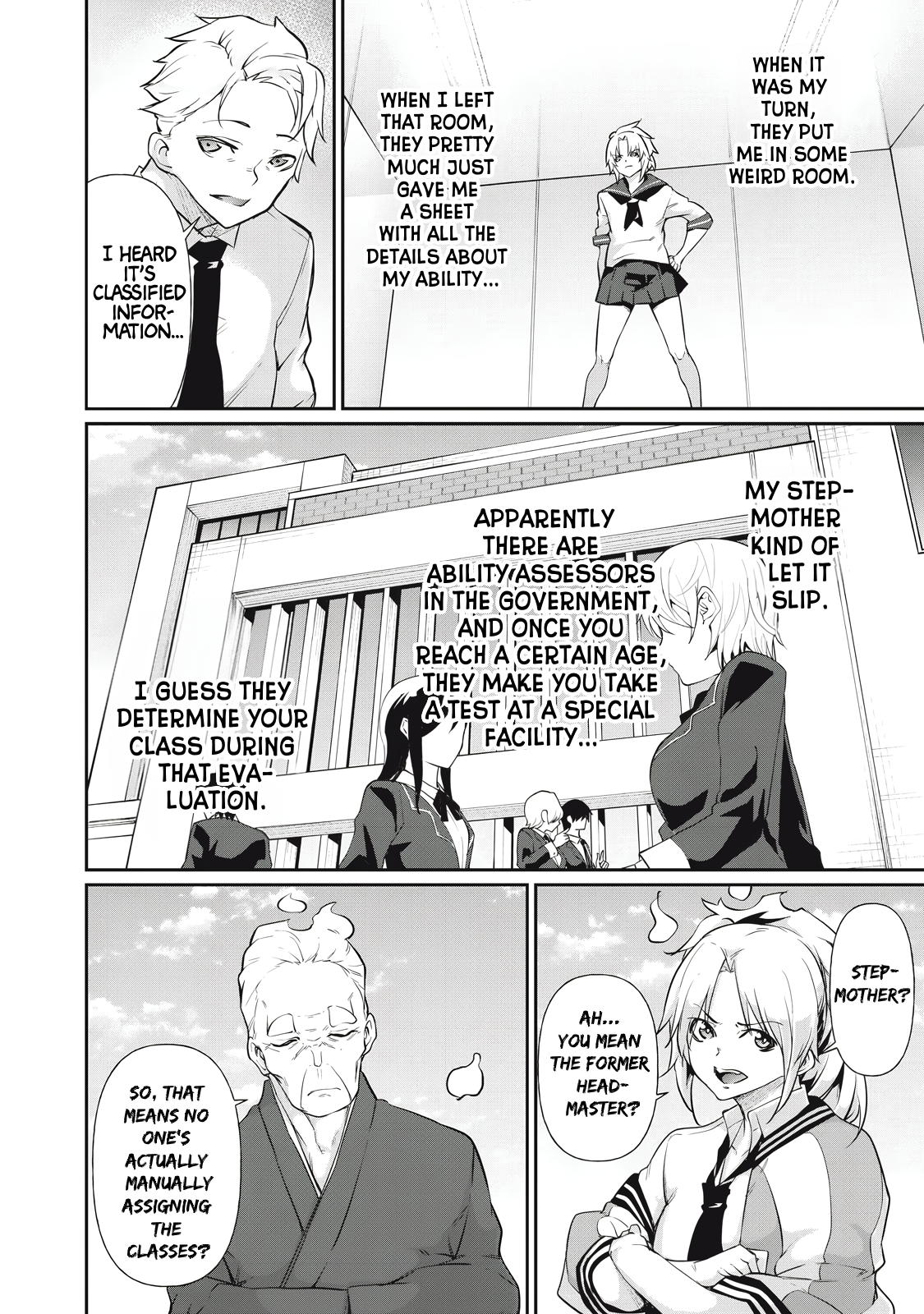 Read Hacking Ghost Karada ni shika Kachi no Nai Gakuen EN Manga Online