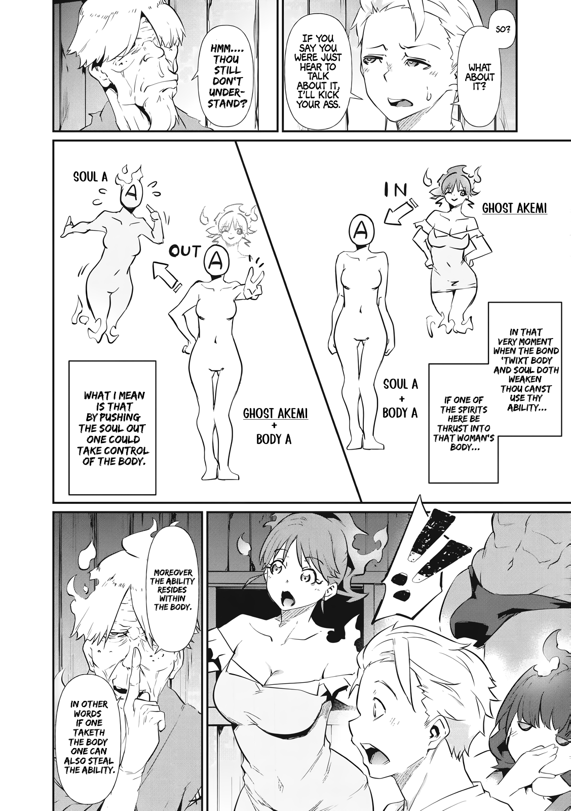 Read Hacking Ghost Karada ni shika Kachi no Nai Gakuen EN Manga Online