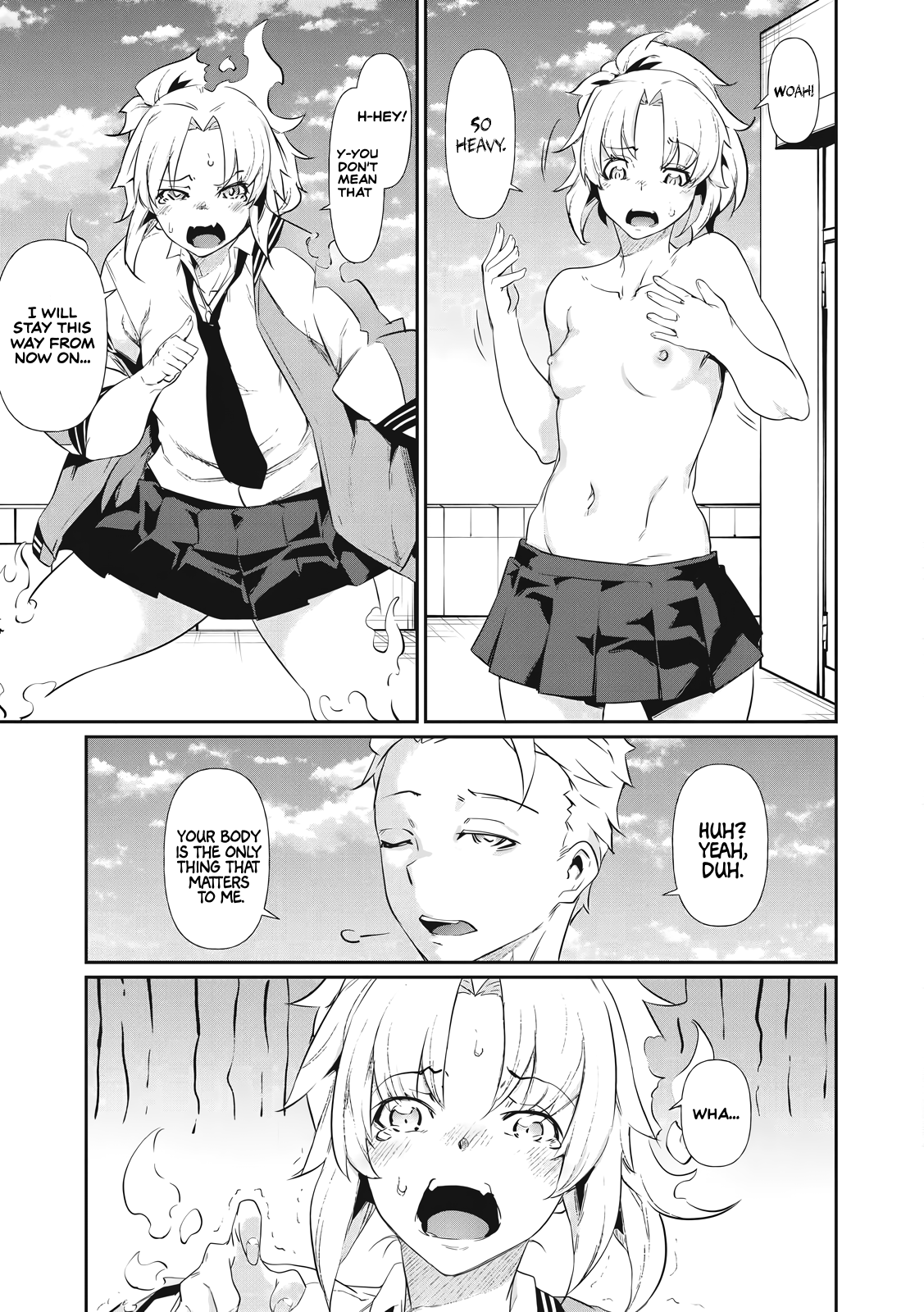 Read Hacking Ghost Karada ni shika Kachi no Nai Gakuen EN Manga Online