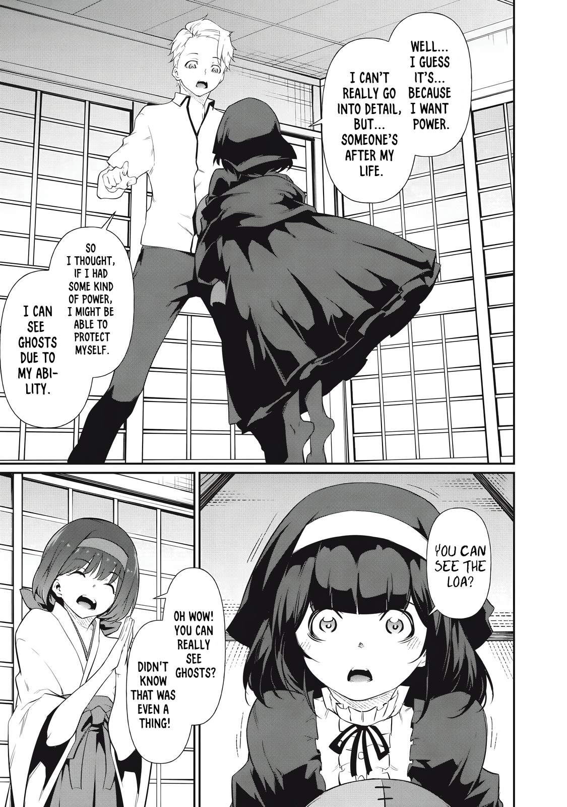 Read Hacking Ghost Karada ni shika Kachi no Nai Gakuen EN Manga Online