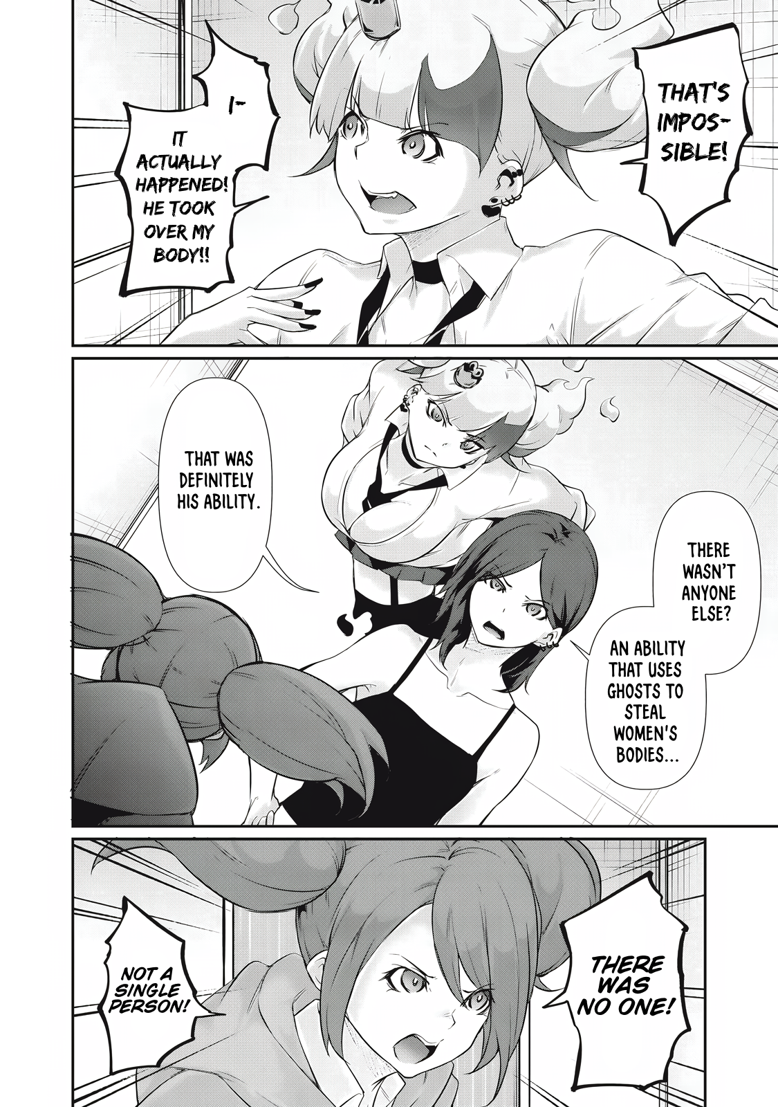 Read Hacking Ghost Karada ni shika Kachi no Nai Gakuen EN Manga Online