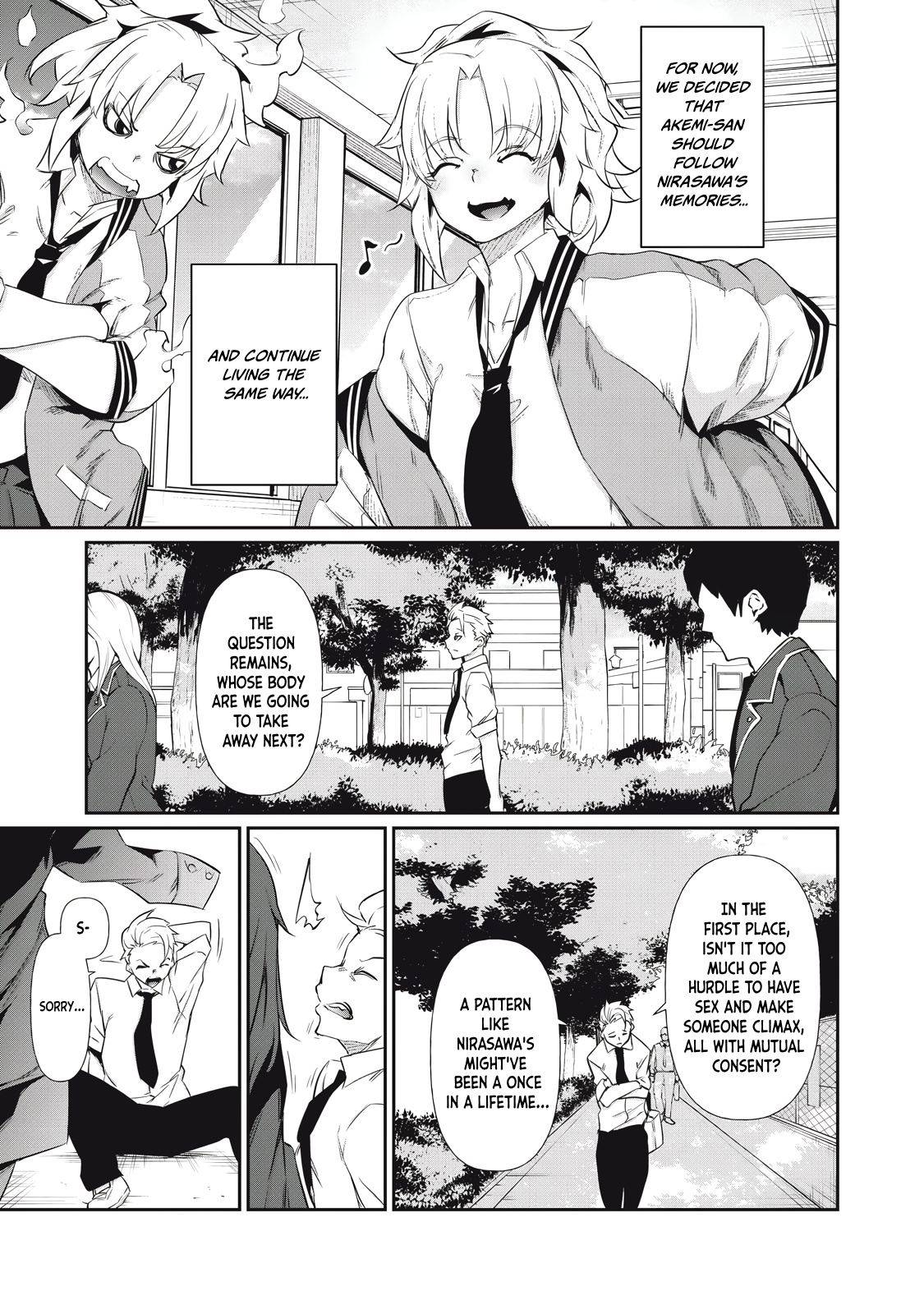 Read Hacking Ghost Karada ni shika Kachi no Nai Gakuen EN Manga Online